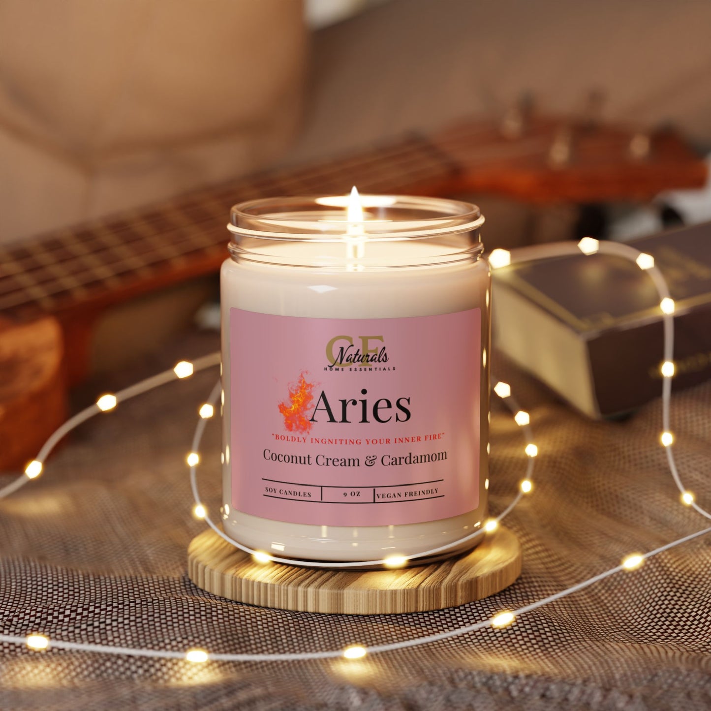 Fierce Blaze: Aries Inner Flame Coconut Cream & Cardamom