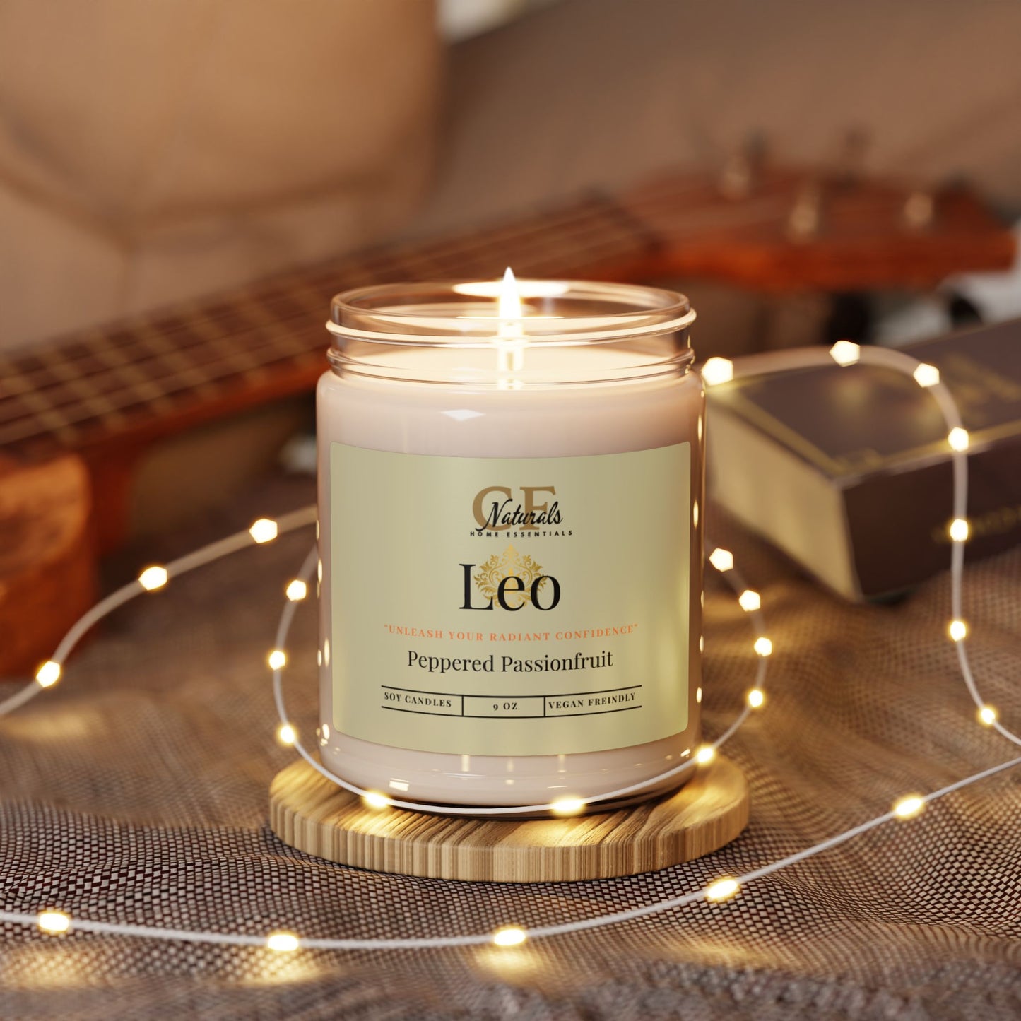 Solar Glow: Leo Radiant Brilliance Peppered Passionfruit