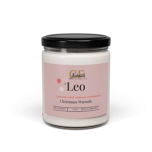 Leo: Radiant Purity Christmas Warmth Candle