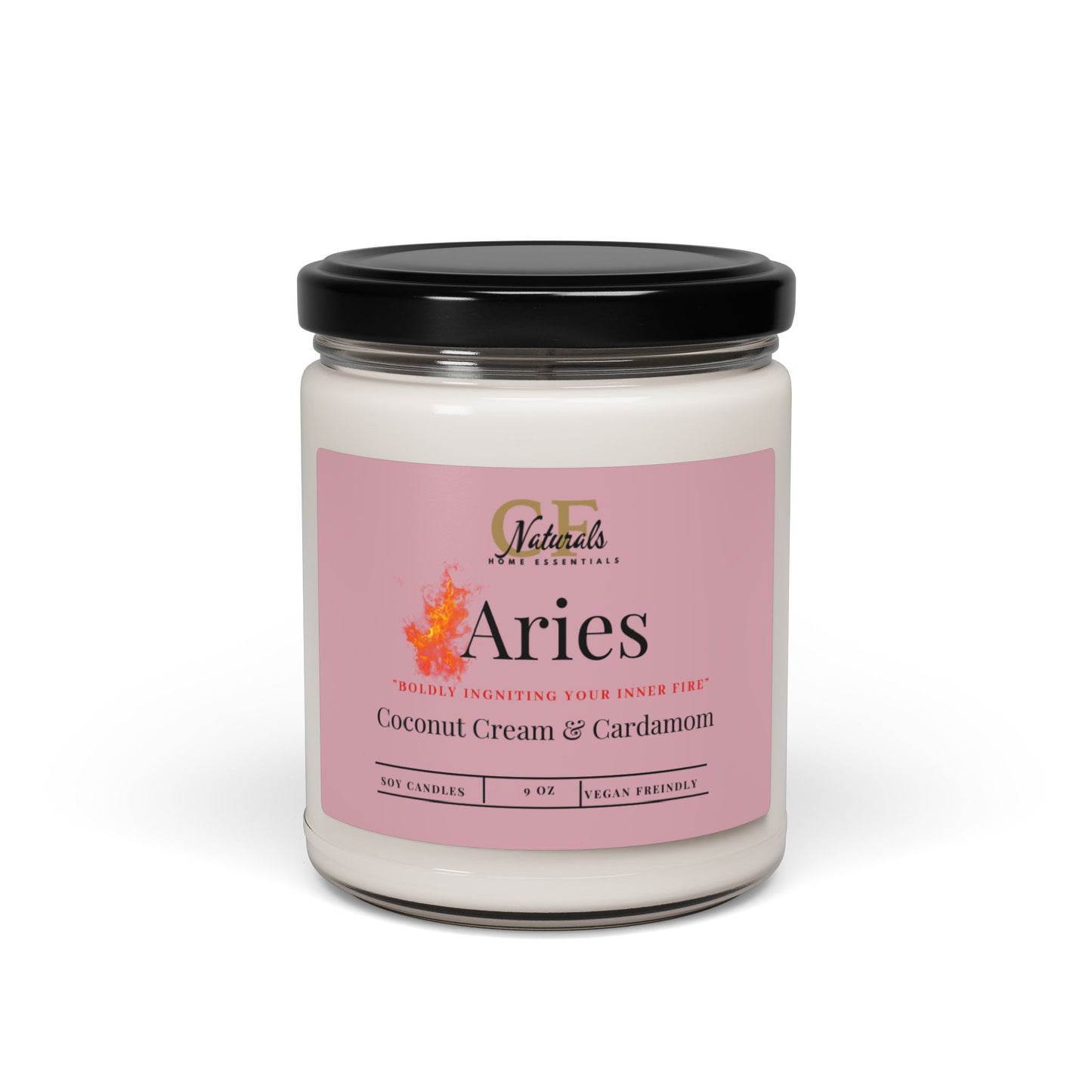 Fierce Blaze: Aries Inner Flame Coconut Cream & Cardamom