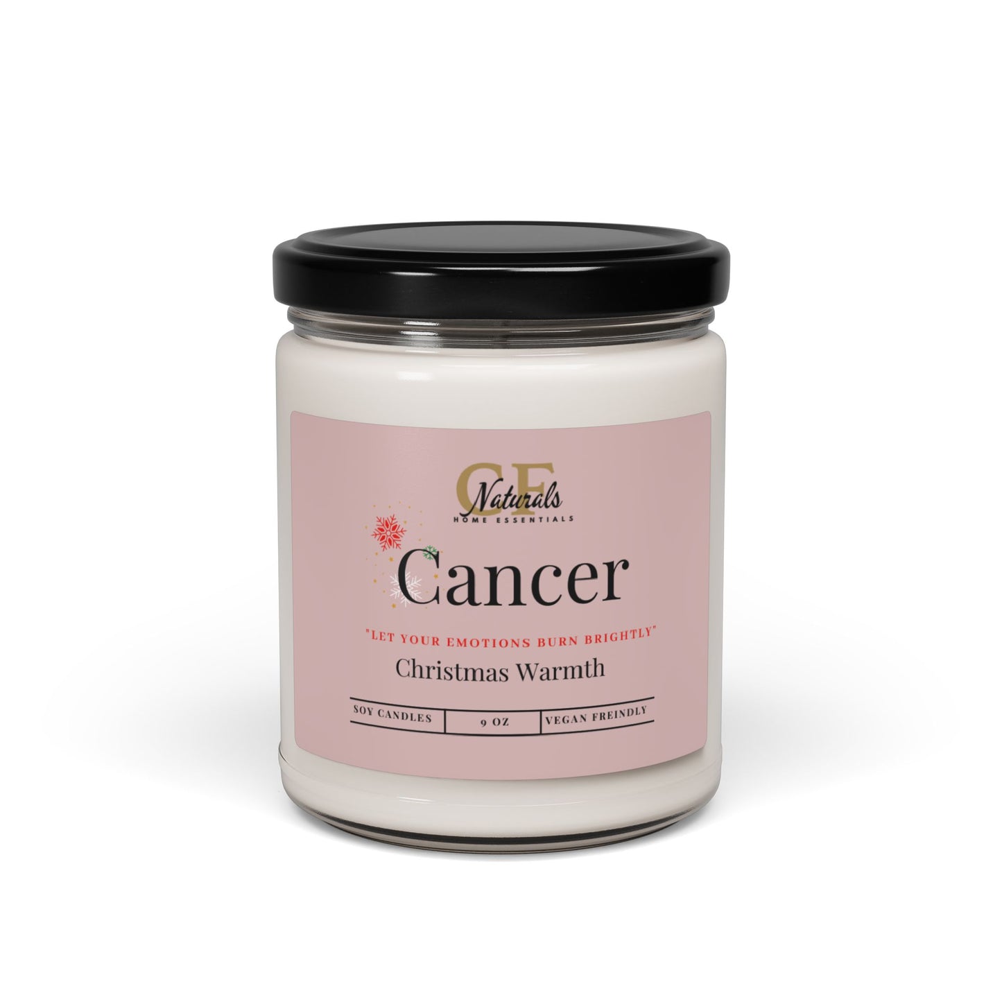 Cancer: Radiant Purity Christmas Warmth Candle